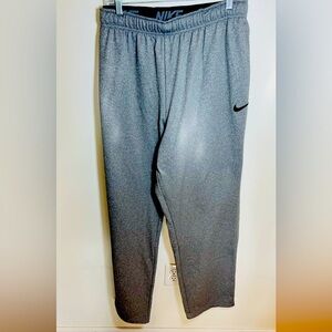 Nike Dri-Fit Men's Gray‎ Athletic Pants Pull On Drawstring Waist Size 3XLT